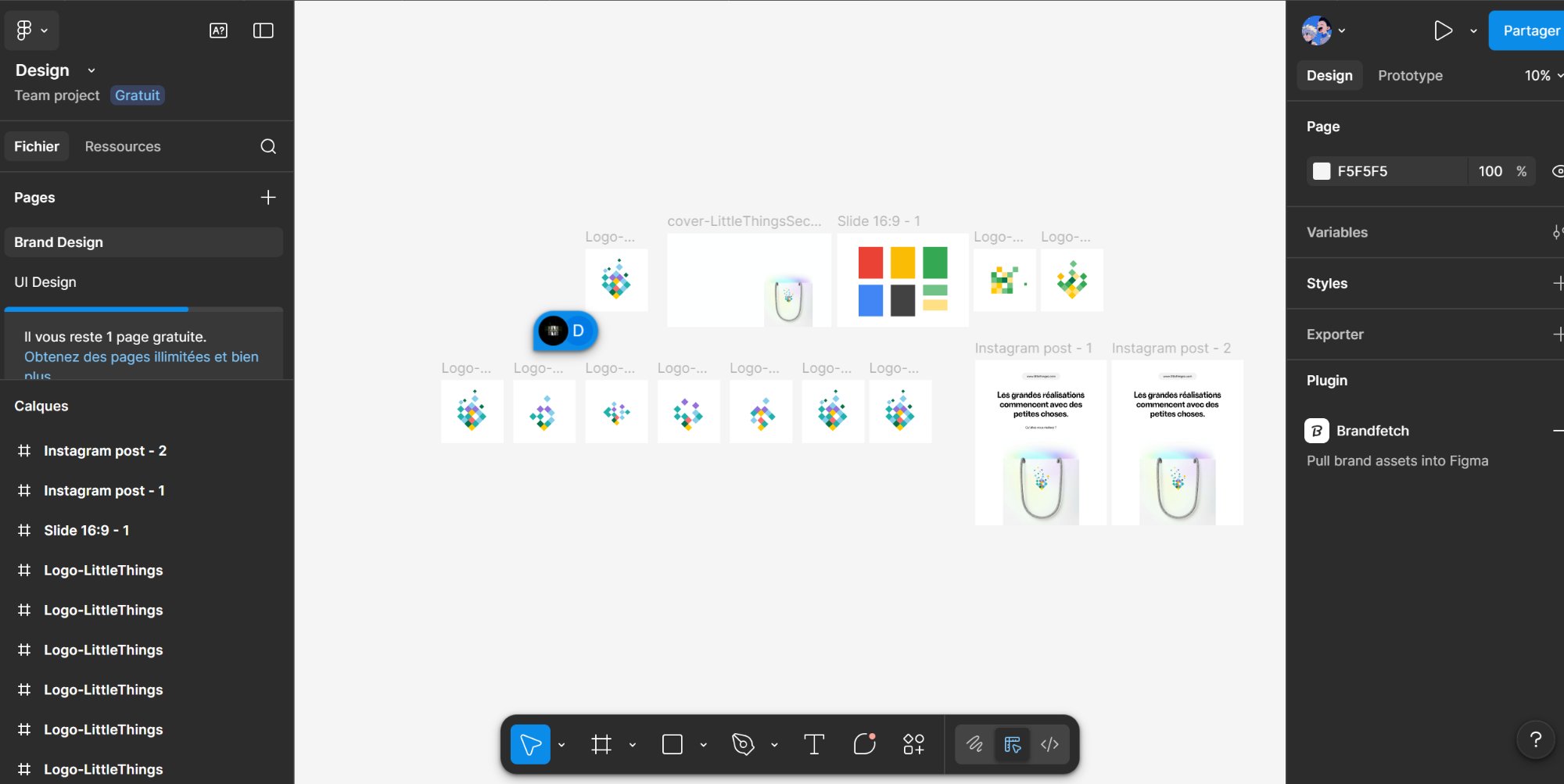 Figma — Brand Design LittleThings